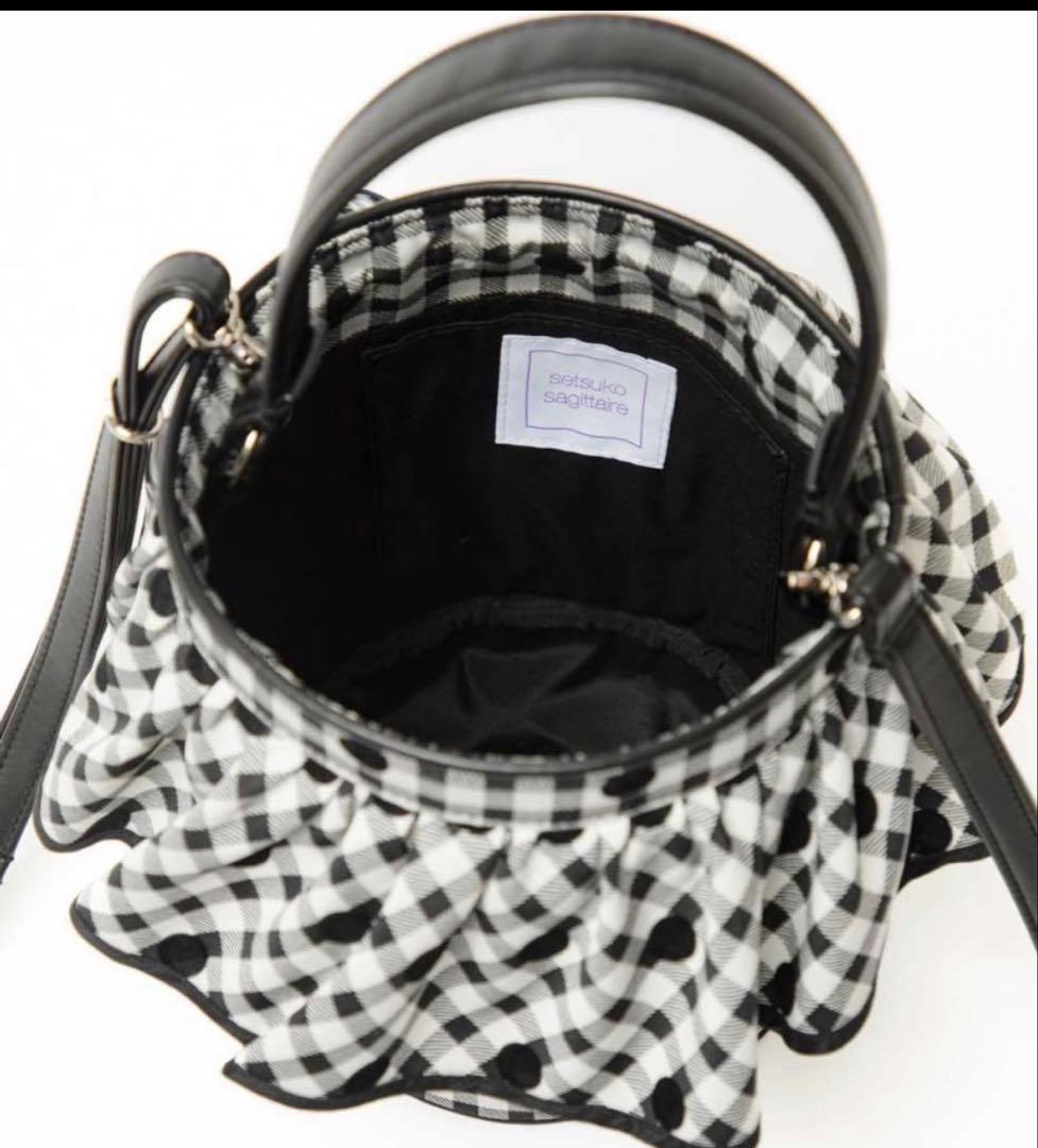 ぽっち　1度の使用　美品　完売　ギンガムチェック　セツコサジテール