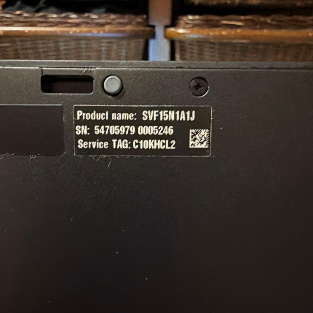 VAIO Fit15 SVF15N1A1J ジャンク