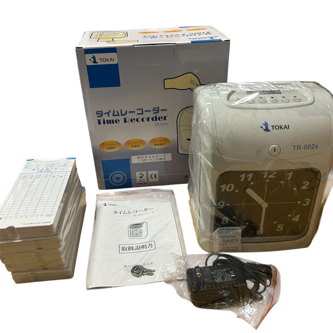 TOKAIZ タイムレコーダー タイムカード TR-002S 未使用品