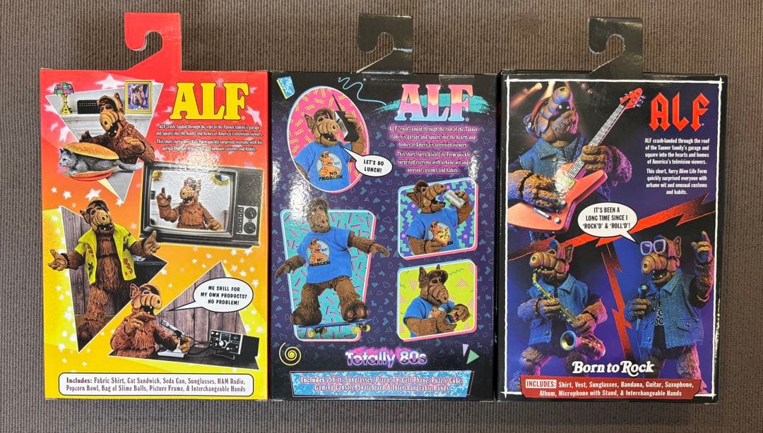 ALF アルティメット アクションフィギュア ネカ 3点セット