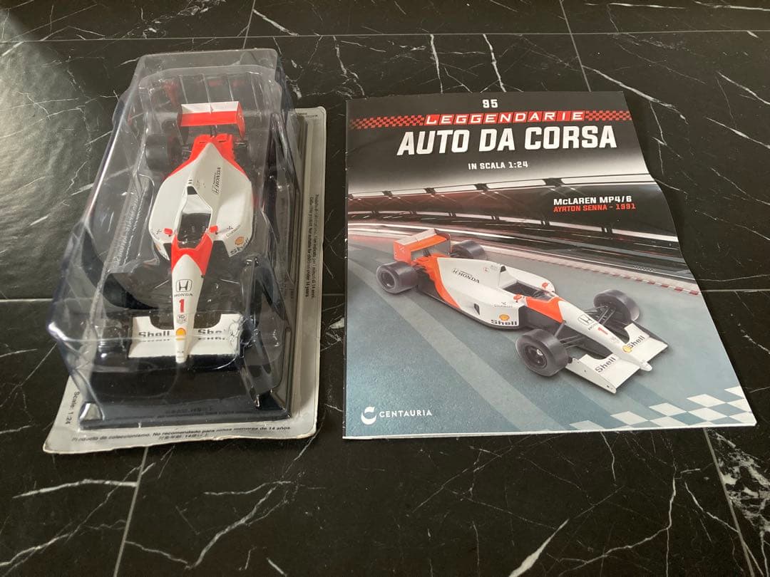 ヤ*リ様 日本未発売　ビッグスケールF1コレクション　マクラーレン MP4/6