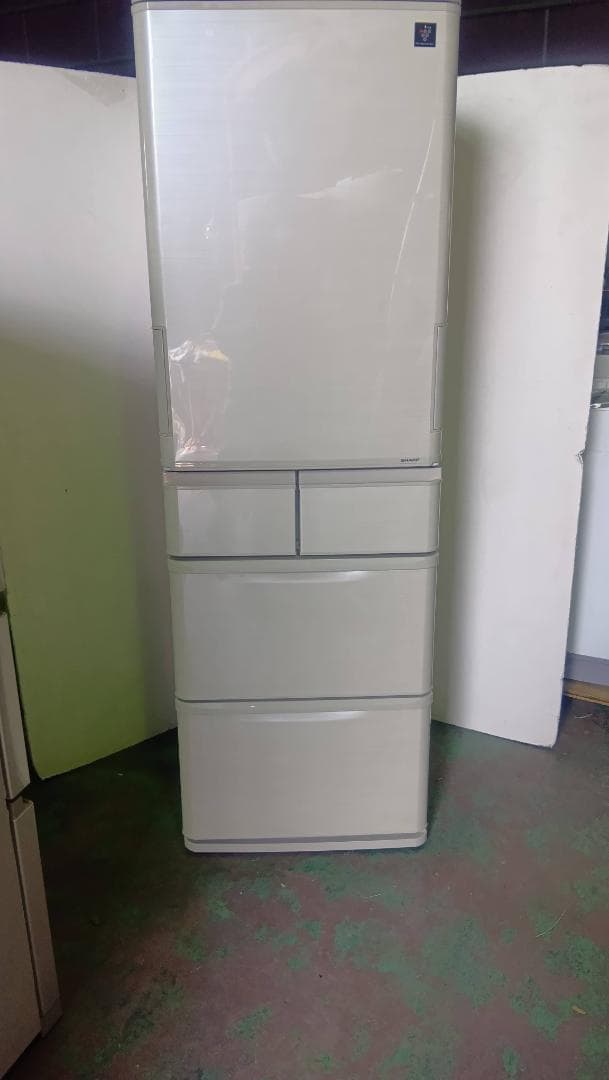 【完動品】SHARP シャープ ノンフロン冷凍冷蔵庫 SJ-W411E-N