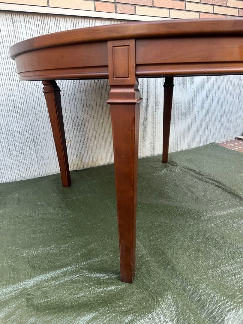 4002【ラウンドテーブル】maruni　マルニ　地中海　センターテーブル◎