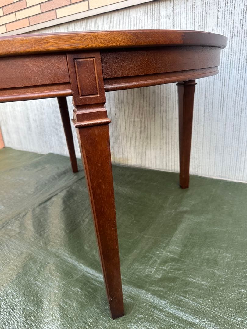 4002【ラウンドテーブル】maruni　マルニ　地中海　センターテーブル◎