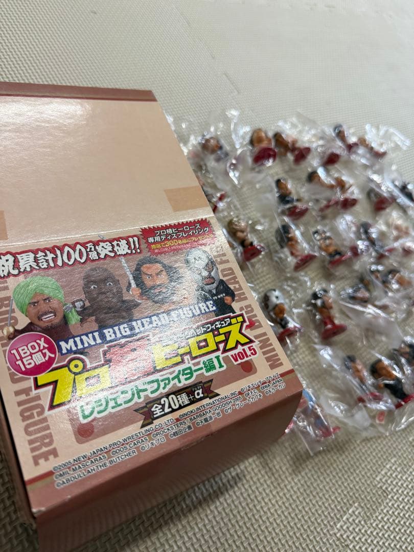 プロ格ヒーローズ レジェンドファイター　vol.5 37個