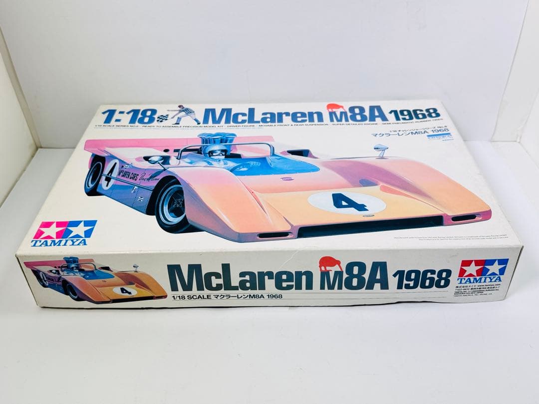 【未組立】タミヤ 1/18 チャレンジャーシリーズ No.8 マクラーレン