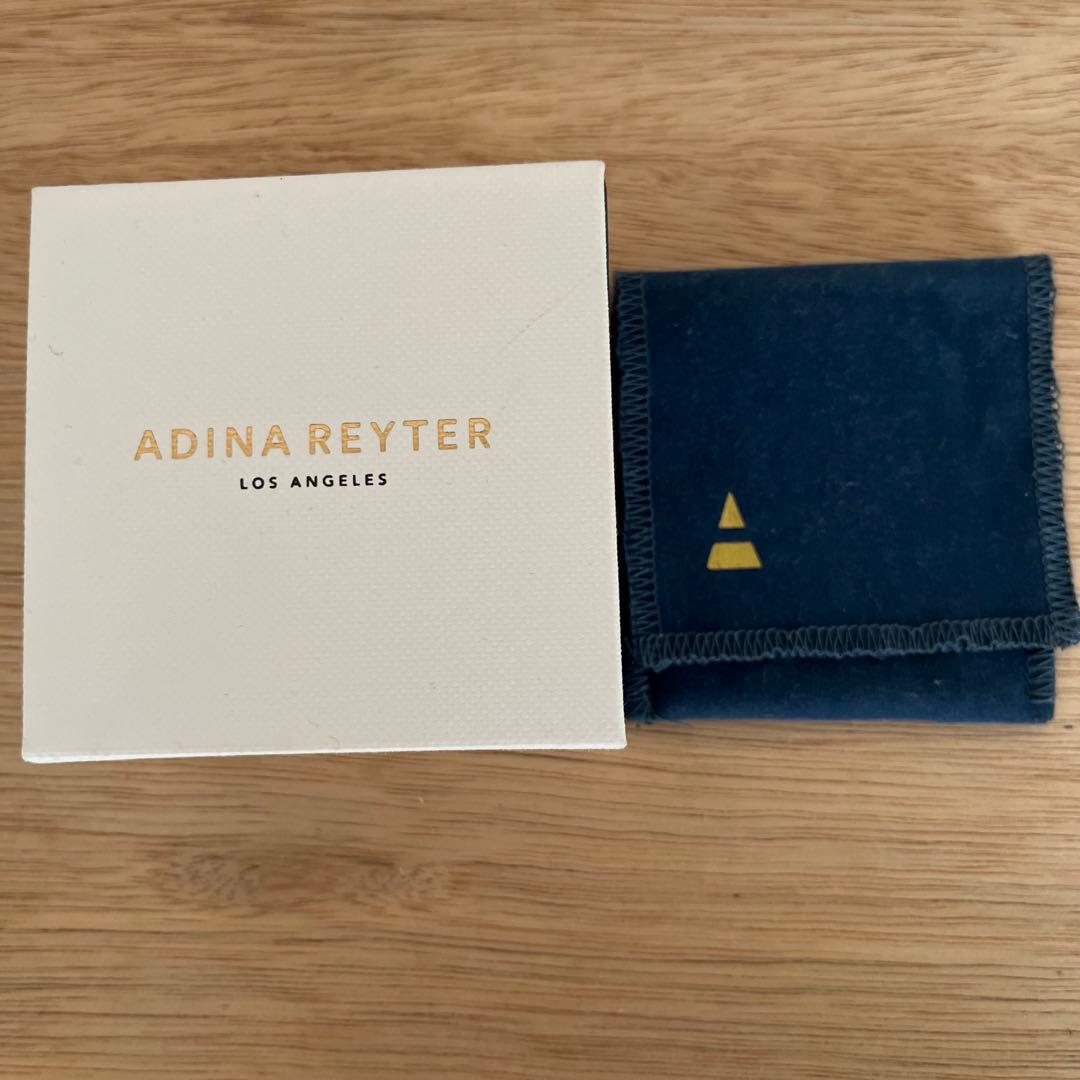 メーガン妃着用　Adina Reyter アディナレイター K14ダイヤピアス