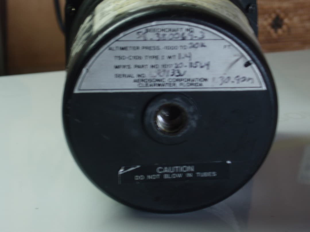 航空機の高度計