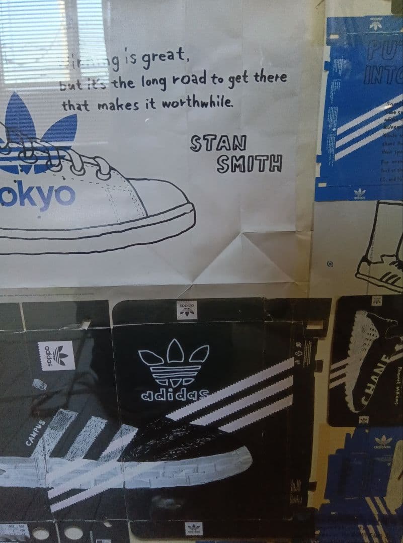 アディダス記念ポスター