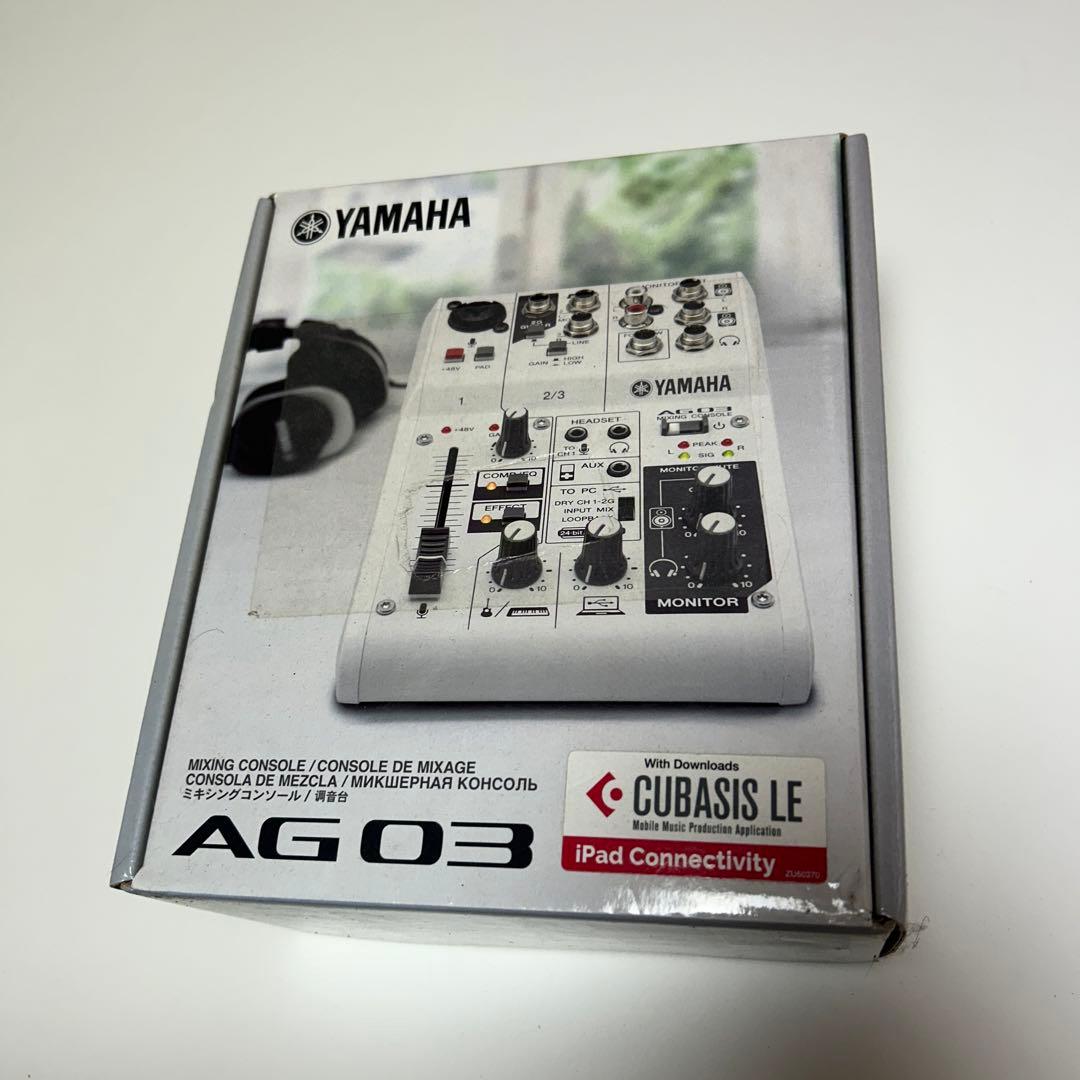 YAMAHA AG03 ヤマハ ミキシングコンソール