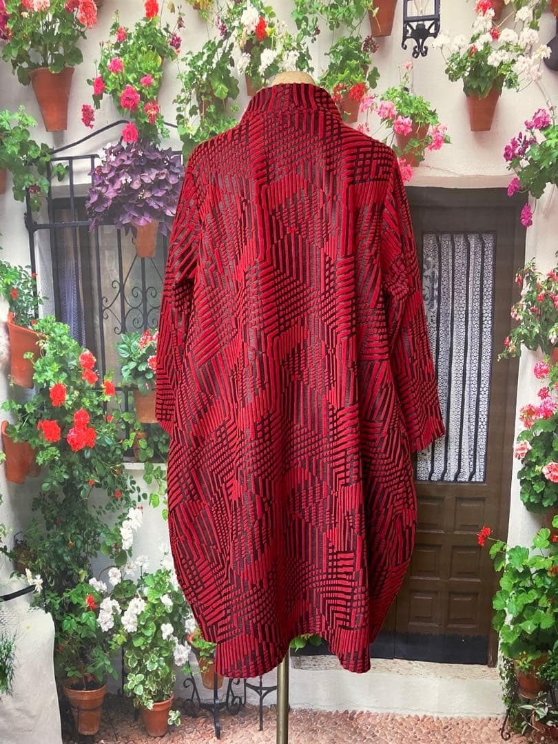 まー191新品BRILLANTE スモーク柄 コーデュロイコクーンパンツ