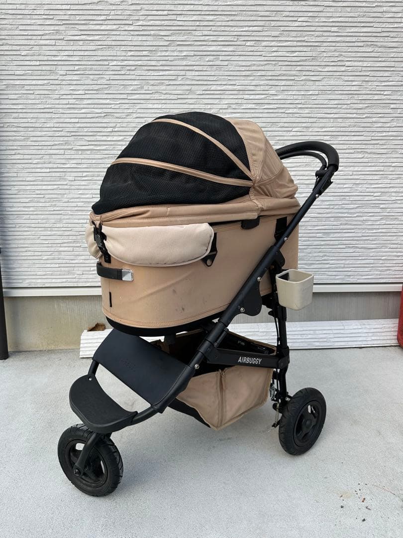 AIRBUGGY エアバギー ドーム3 ラージ ツイルモカ ベージュ