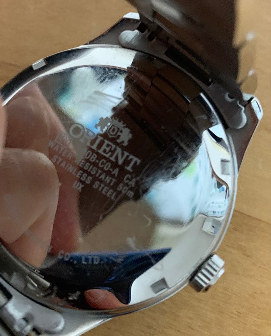 美品ORIENT 腕時計 ABOB-CO-CA オリエント　アンティーク　稼働品