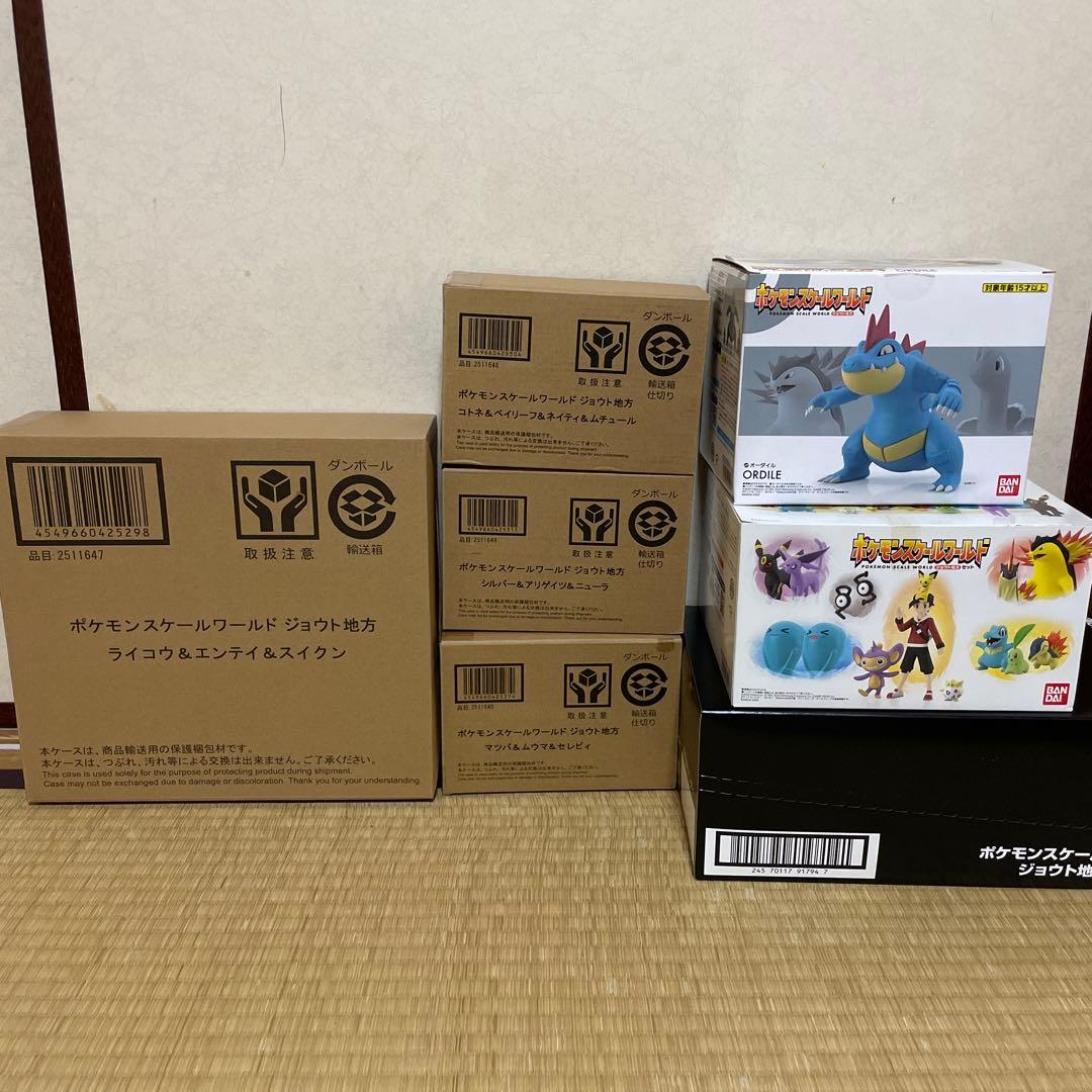 ポケモンスケールワールド　ジョウト地方　セット
