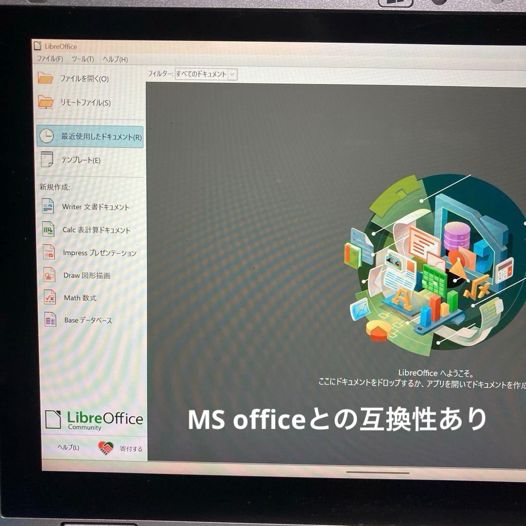 Panasonic CF-RZ6 Core i5 タッチパネルWindows11