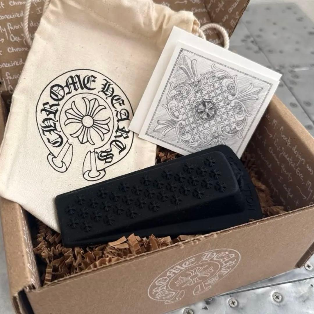 クロムハーツ 2024 クリスマス ノベルティ ドアストッパー 本体