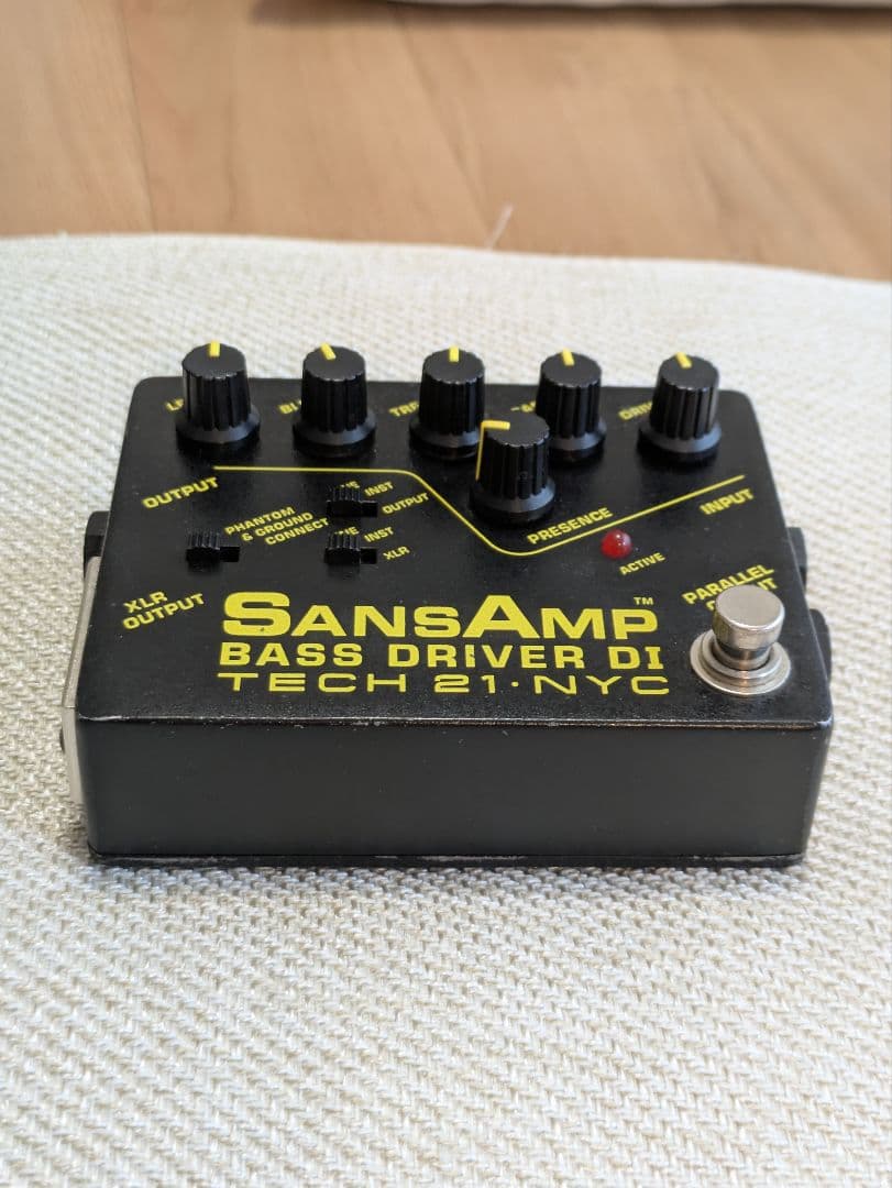 【とまそん】Tech 21 SansAmp Bass D DI