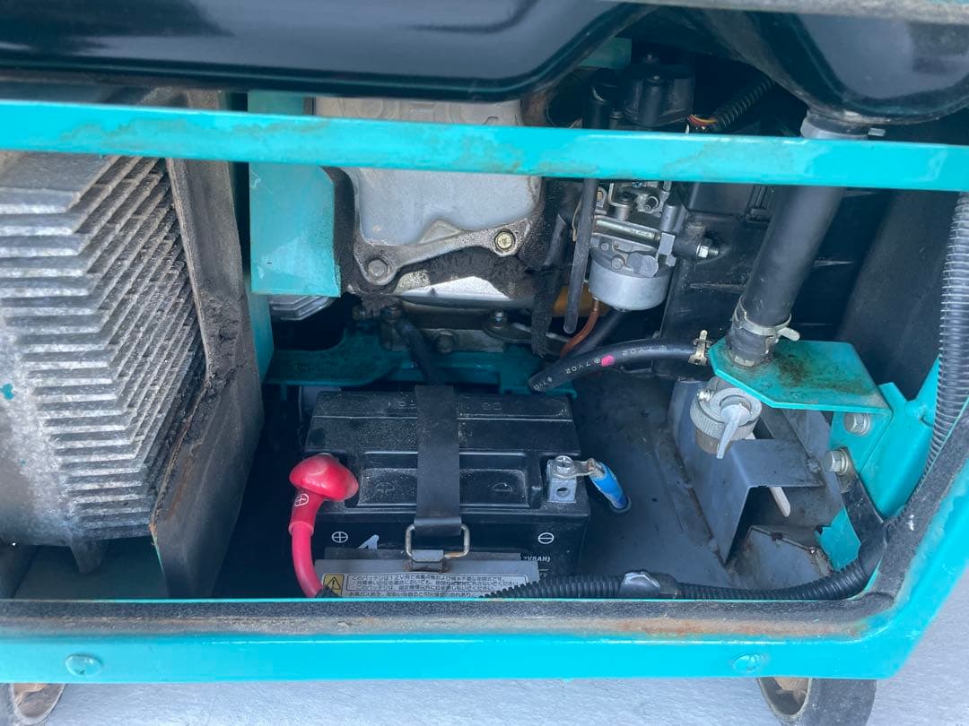 DENYO インバータ防音 ガソリン発電機 GA-2800ES-IV実動品