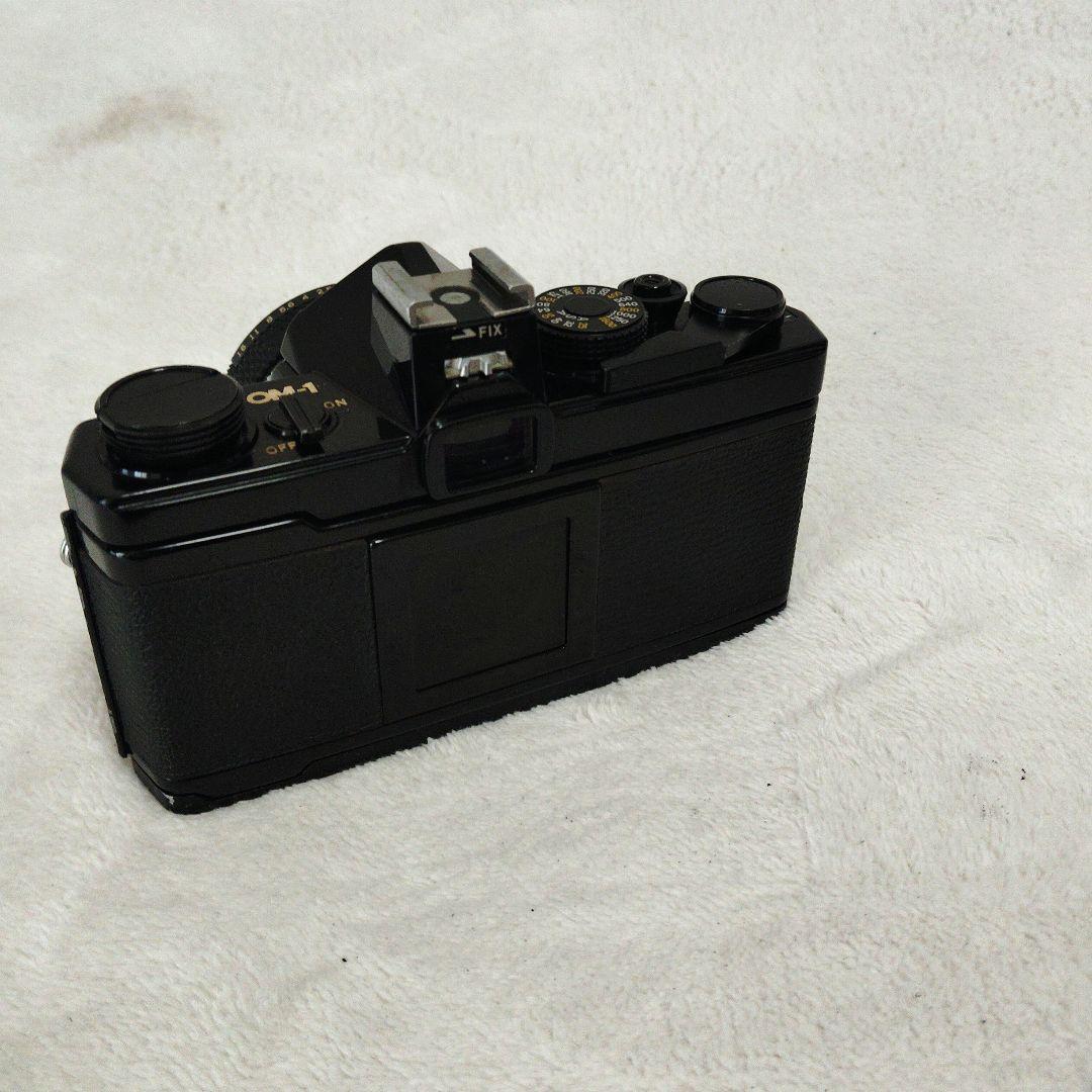 ■美品■ OLYMPUS OM-1 F.ZUIKO 50mm 露出OK　ブラック