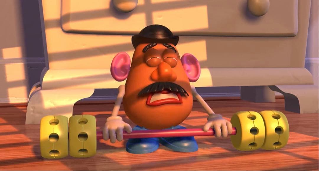 トイストーリー ロッキーフィギュア カスタマイズ証明書 +ダンベル