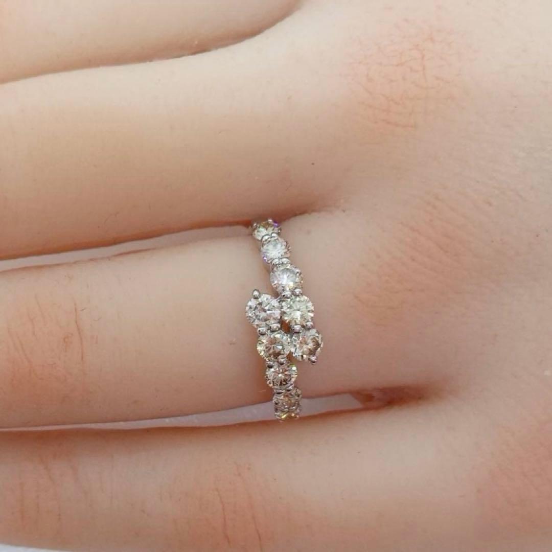 pt950 天然ダイヤモンドリング 1.00ct 11.5号　鑑別書