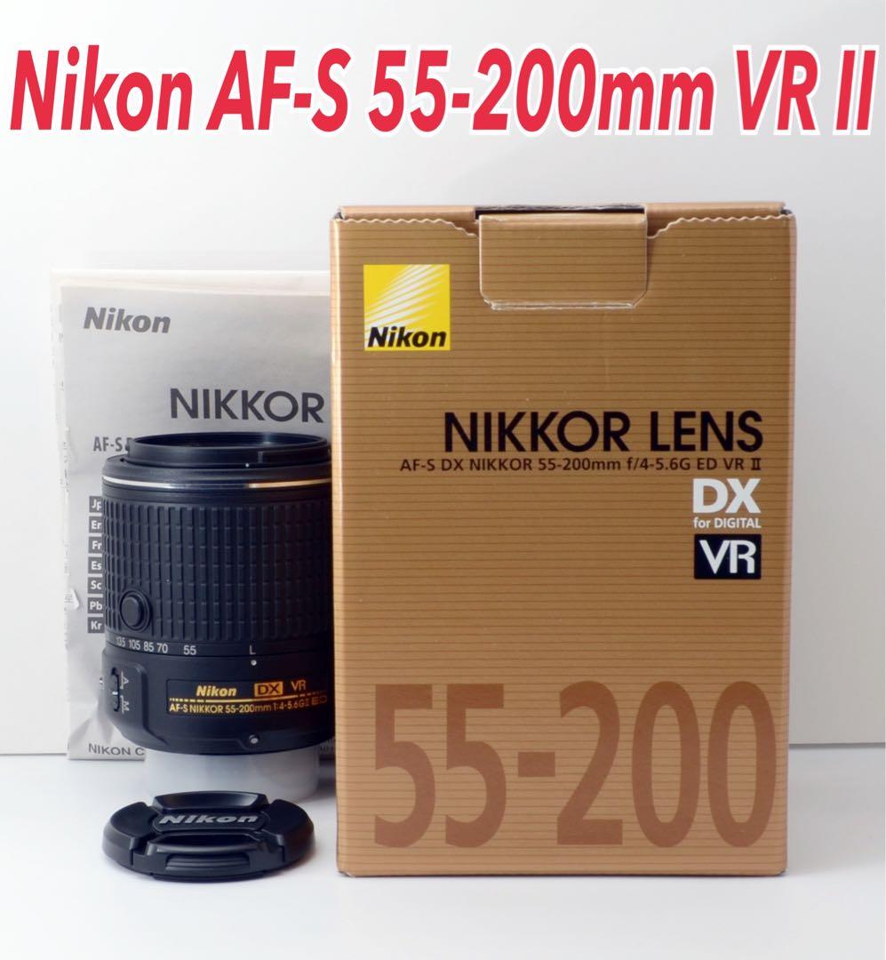 ★Nikon AF-S 55-200mm VR Ⅱ★新品級●小型