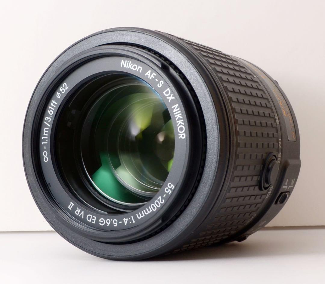 ★Nikon AF-S 55-200mm VR Ⅱ★新品級●小型