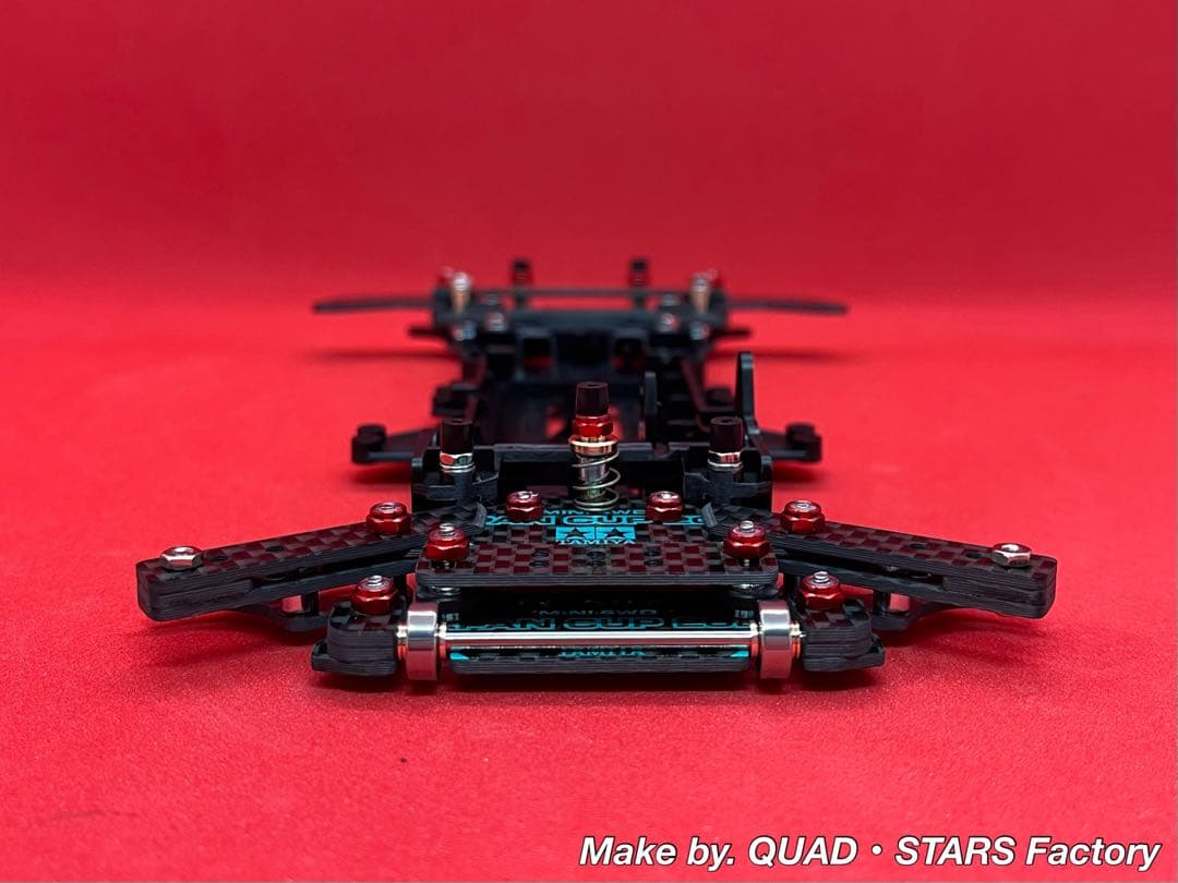 【ミニ四駆・VZ用】2軸ATピボット＋1軸リヤアンカー＋リヤスキッド　2022