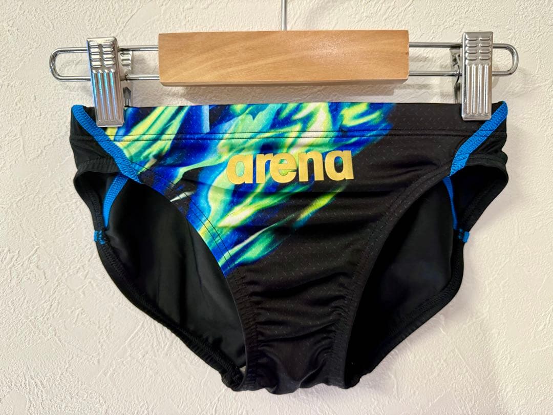 ひ*ろ様 レアarena メンズ 競パン Sサイズ　【ブルー×グリーン×ブラック