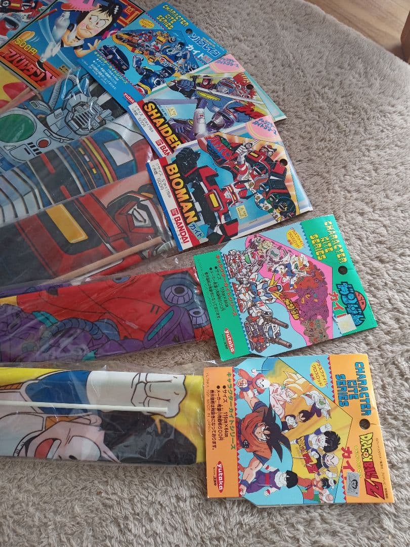 お正月　凧 たこ カイト アニメ　ヒーロー　キャラクター　おもちゃ　子供