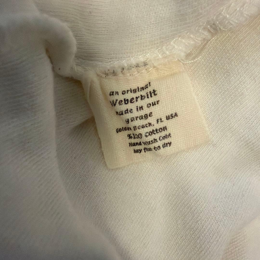 Weberbilt ホワイト 半袖Tシャツ Lサイズ