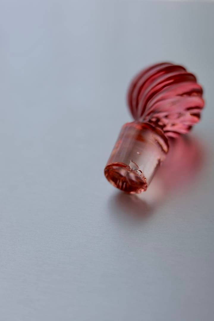 レア　オールド バカラ　バンブー　香水瓶　高さ19cm