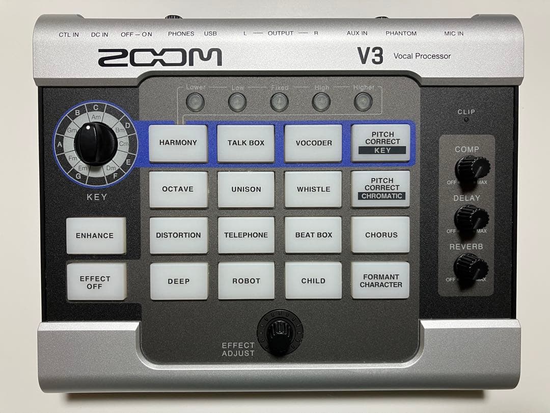 ZOOM V3 ボーカルプロセッサー