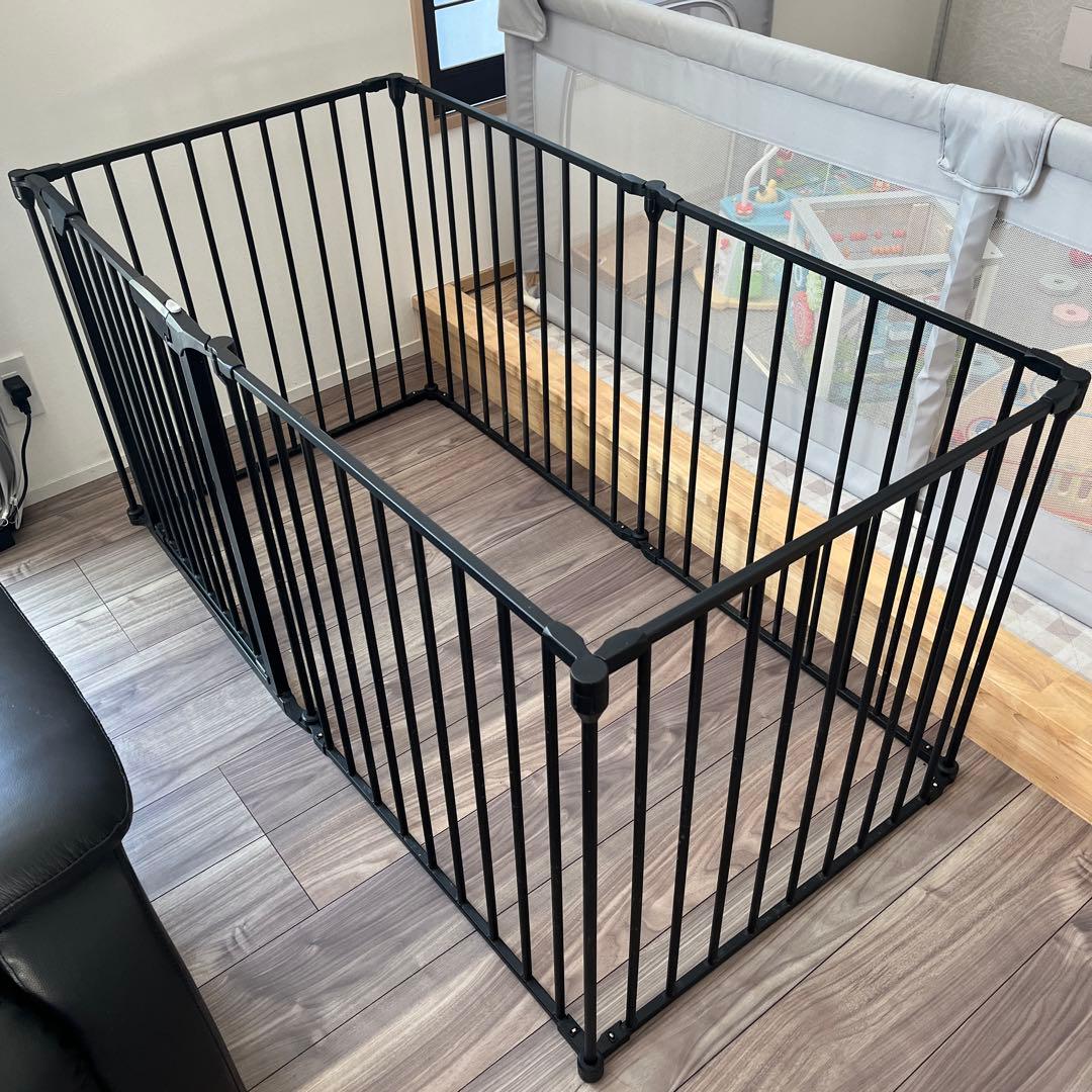 (※引き取り限定)ペットサークル ブラック