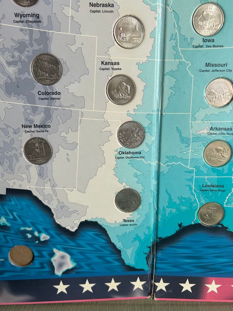 25セントクォーター50州記念アルバムコレクション