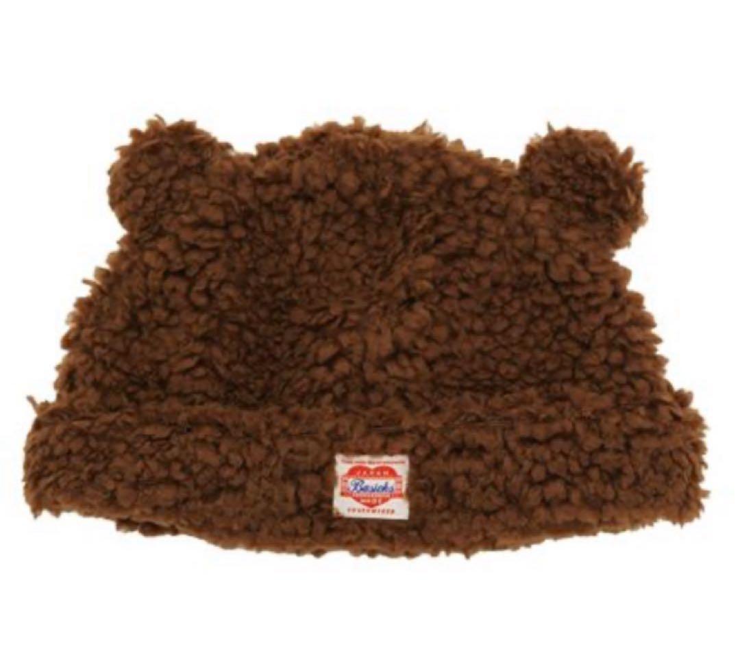 BASICKS BEAR BEANIE ベーシックス　新品　未使用　未開封
