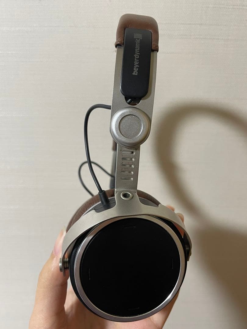 (動作不良有り)beyerdynamic ワイヤレスヘッドホン ブラウン