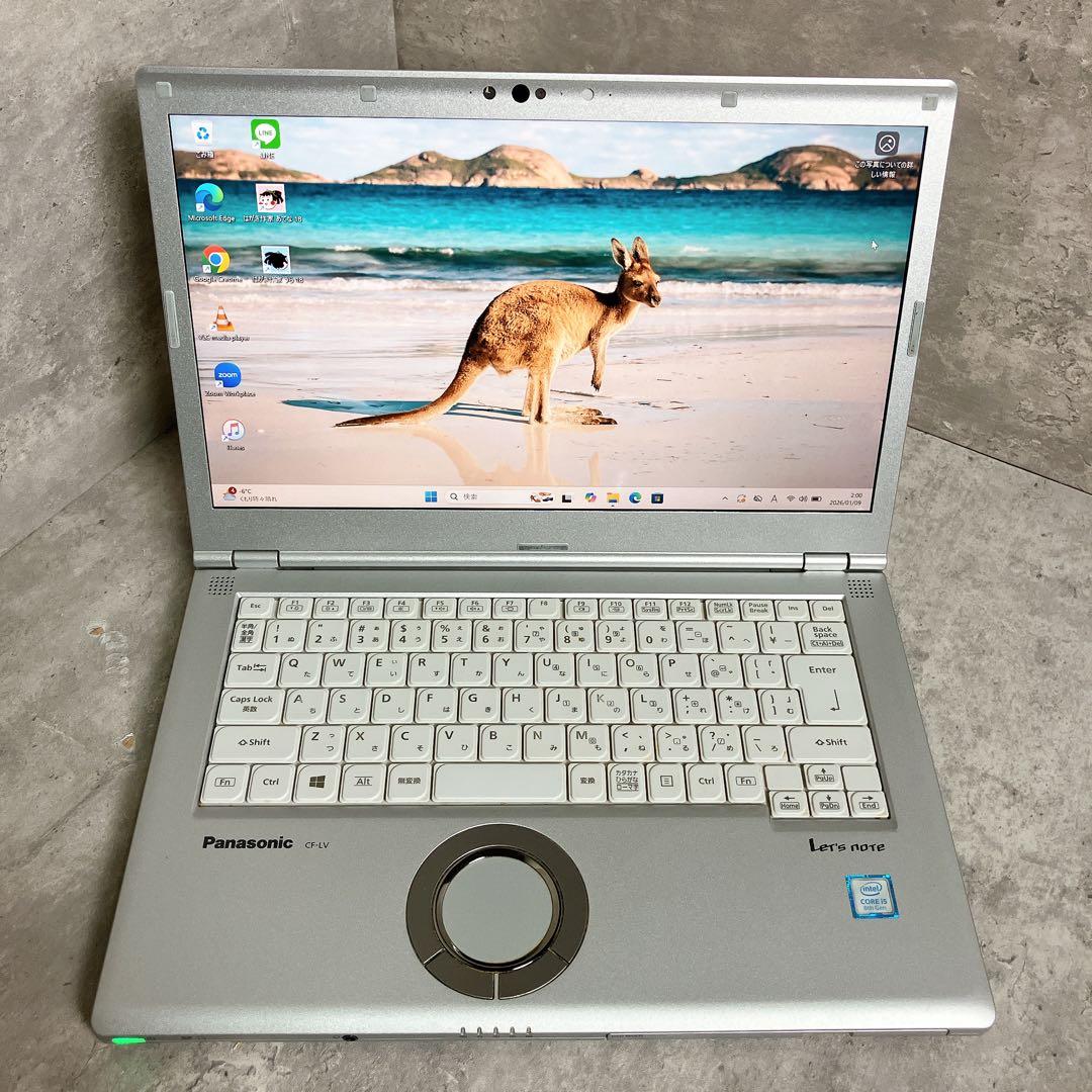 【大人気】Panasonic 14型 ノートPC 第8世代i5 8GB