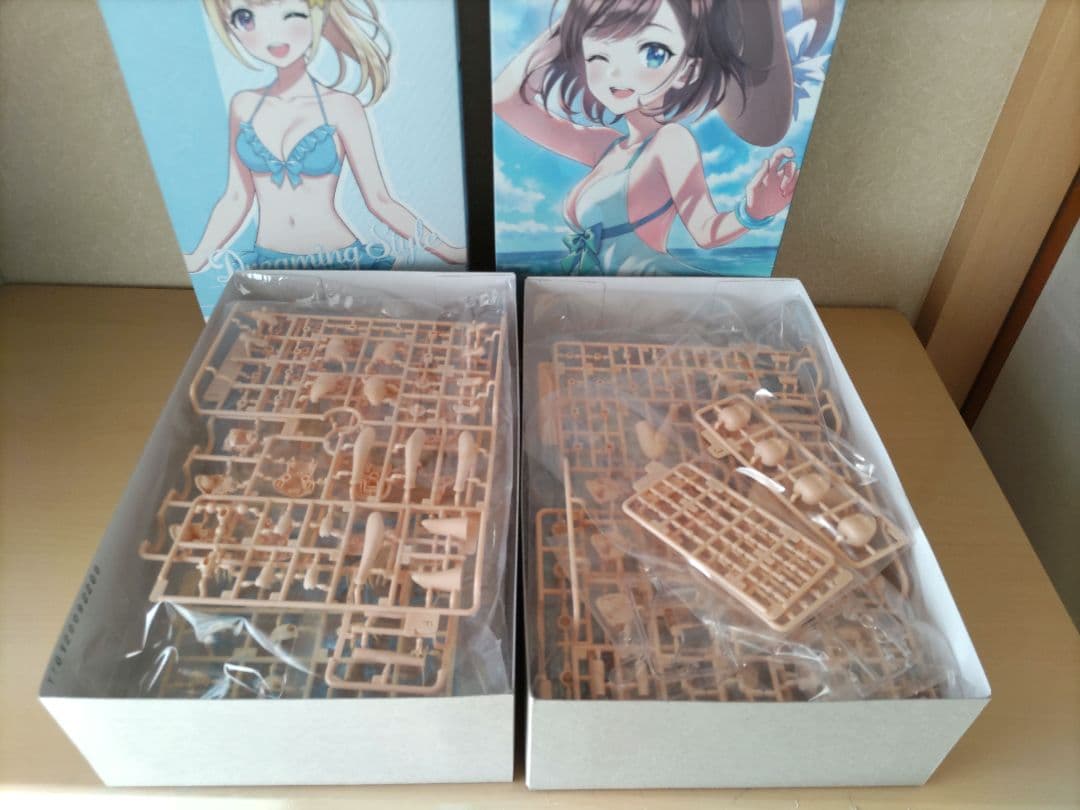 未組立 創彩少女庭園 まどか 暦 制服 水着 コトブキヤ メガミデバイス プラモ