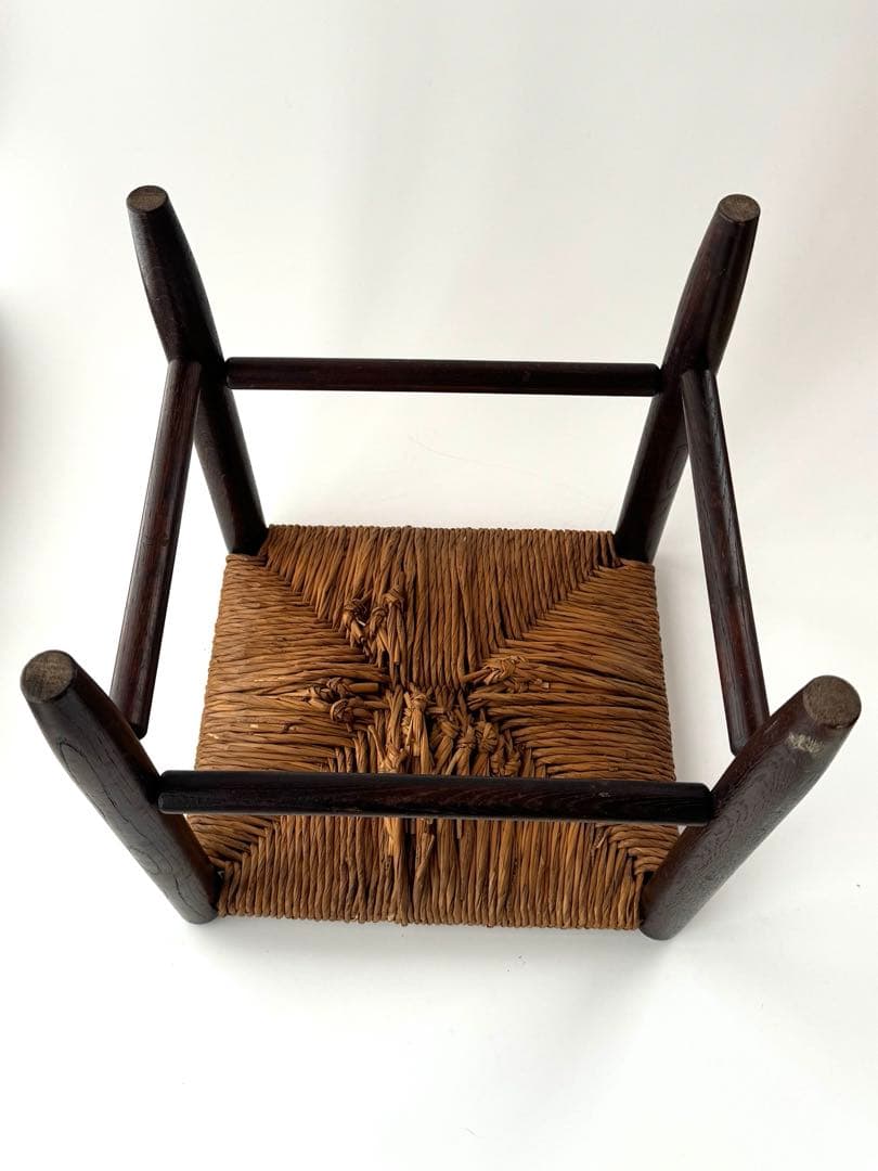 松本民芸家具　ラッシスツール ヴィンテージ