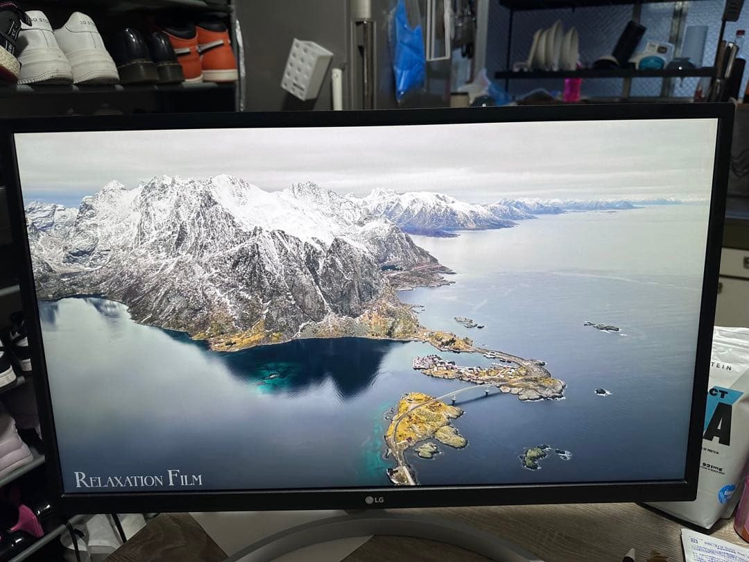 【美品】LG 4Kモニター 27UL500 27インチ