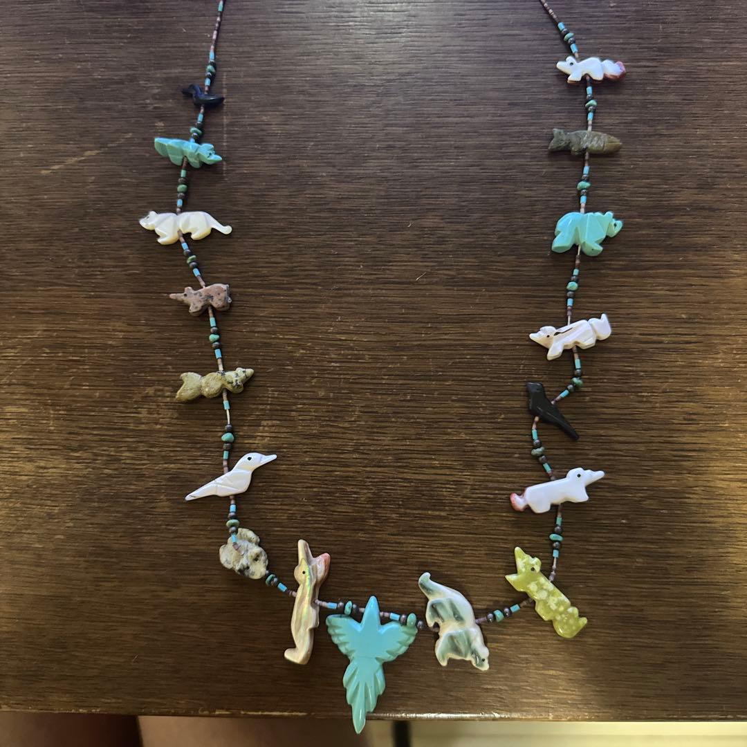 ズニ　フェティッシュ　ネックレス