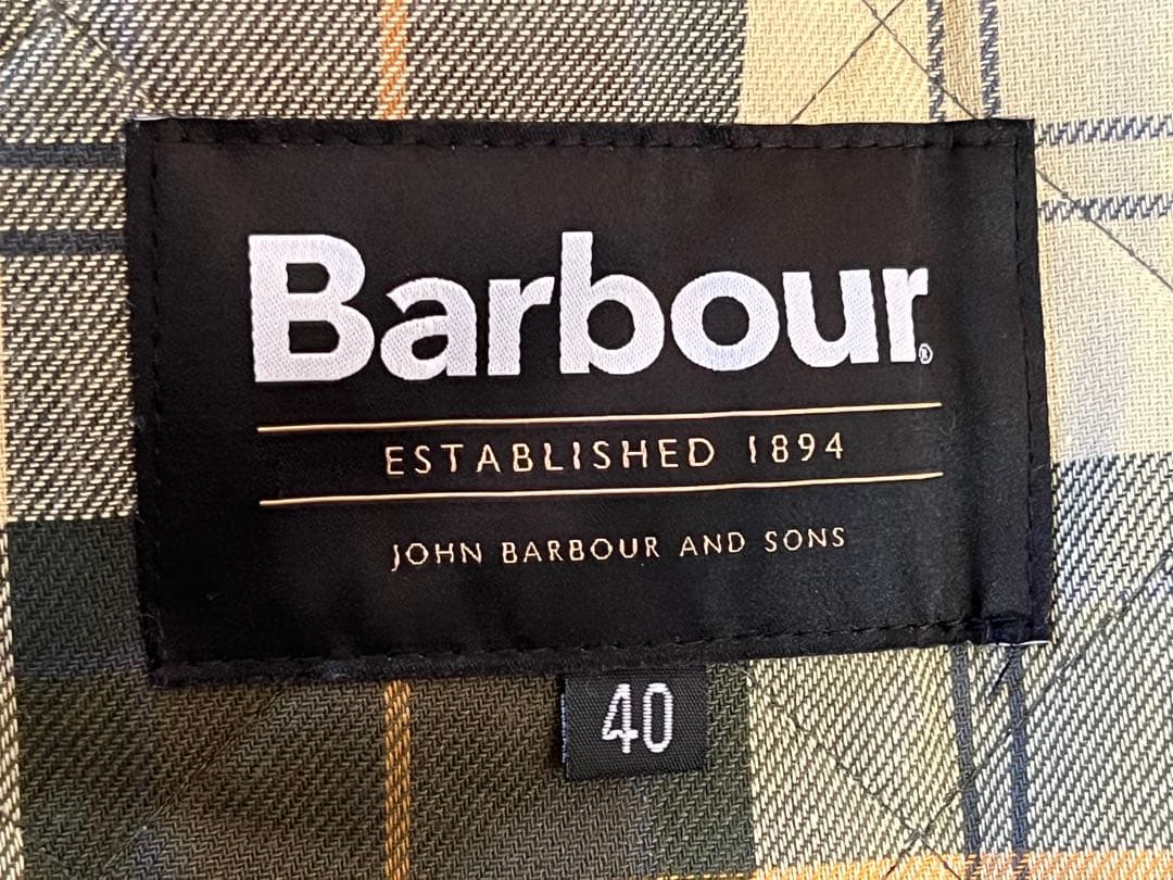 BARBOUR バブアー キルティングベスト MLI0001 カーキグリーン