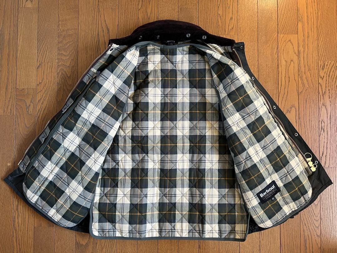 BARBOUR バブアー キルティングベスト MLI0001 カーキグリーン