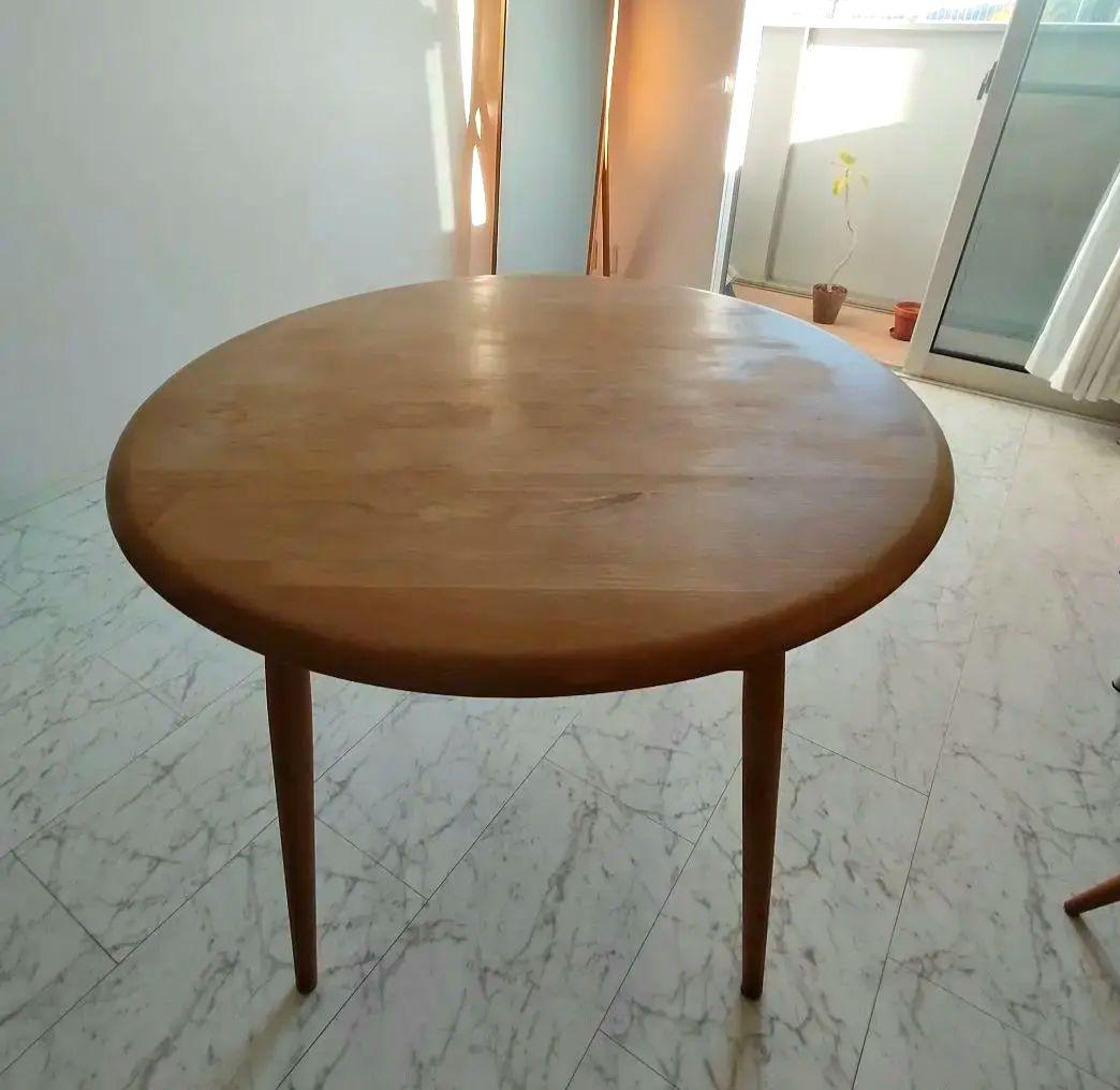 【大幅お値下中】モモナチュラル 丸テーブル MOCHA 950 TABLE