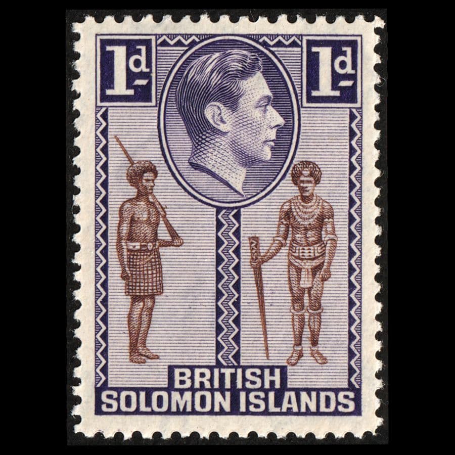 普通切手（イギリス領ソロモン諸島 1939年）