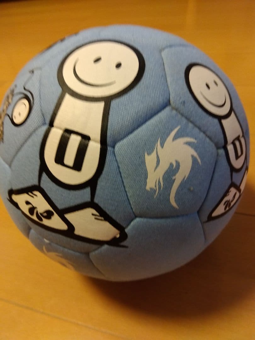 MONTA オリジナルストリートサッカーボール 水色