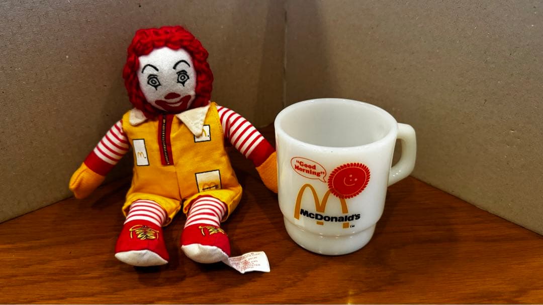 ⭐️美品ビンテージ セット⭐️ファイヤーキング マクドナルド&ロナルド君★送料無料★