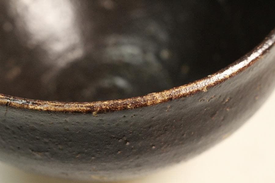 茶道具 天目茶碗 φ12cm(K-XA686)