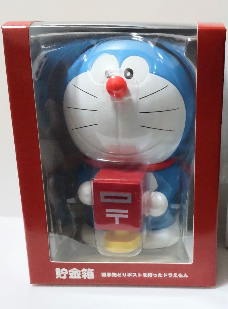 3点 限定品 2021年 ドラえもん 貯金箱 フィギュア マスコット ソフビ